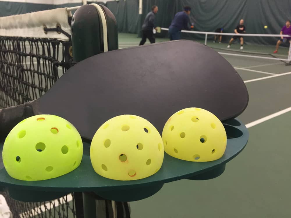 Rukket Tennis Practice Rebounder Net Rebound Wall for Pickleball & Racquet Sports Ball Portable Backboard for Indoor & Outdoor Training 