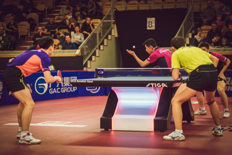 Who Serves In Table Tennis Doubles?