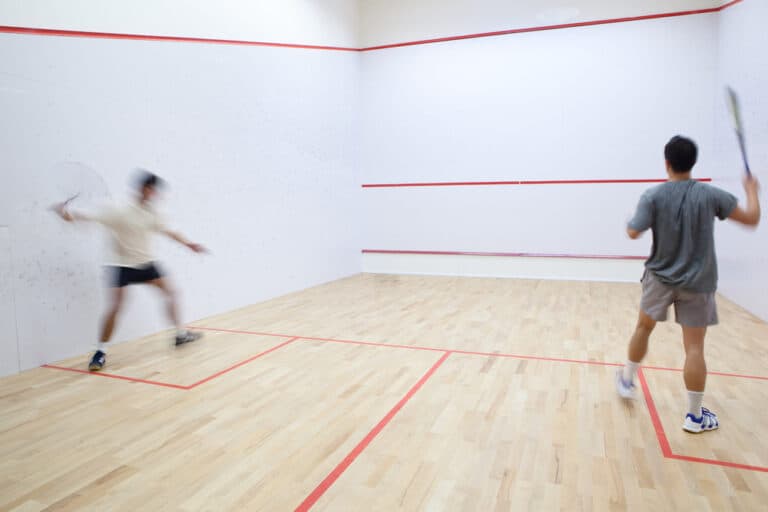 Why Do Squash Players Touch The Wall?