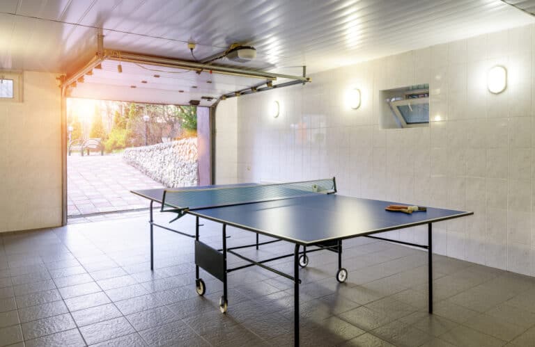 Best Table Tennis Table For Garage